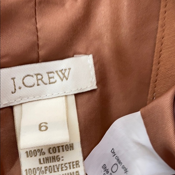 J.Crew Delaney Eyelet Dress rusty peach 6 - Picture 7 of 7